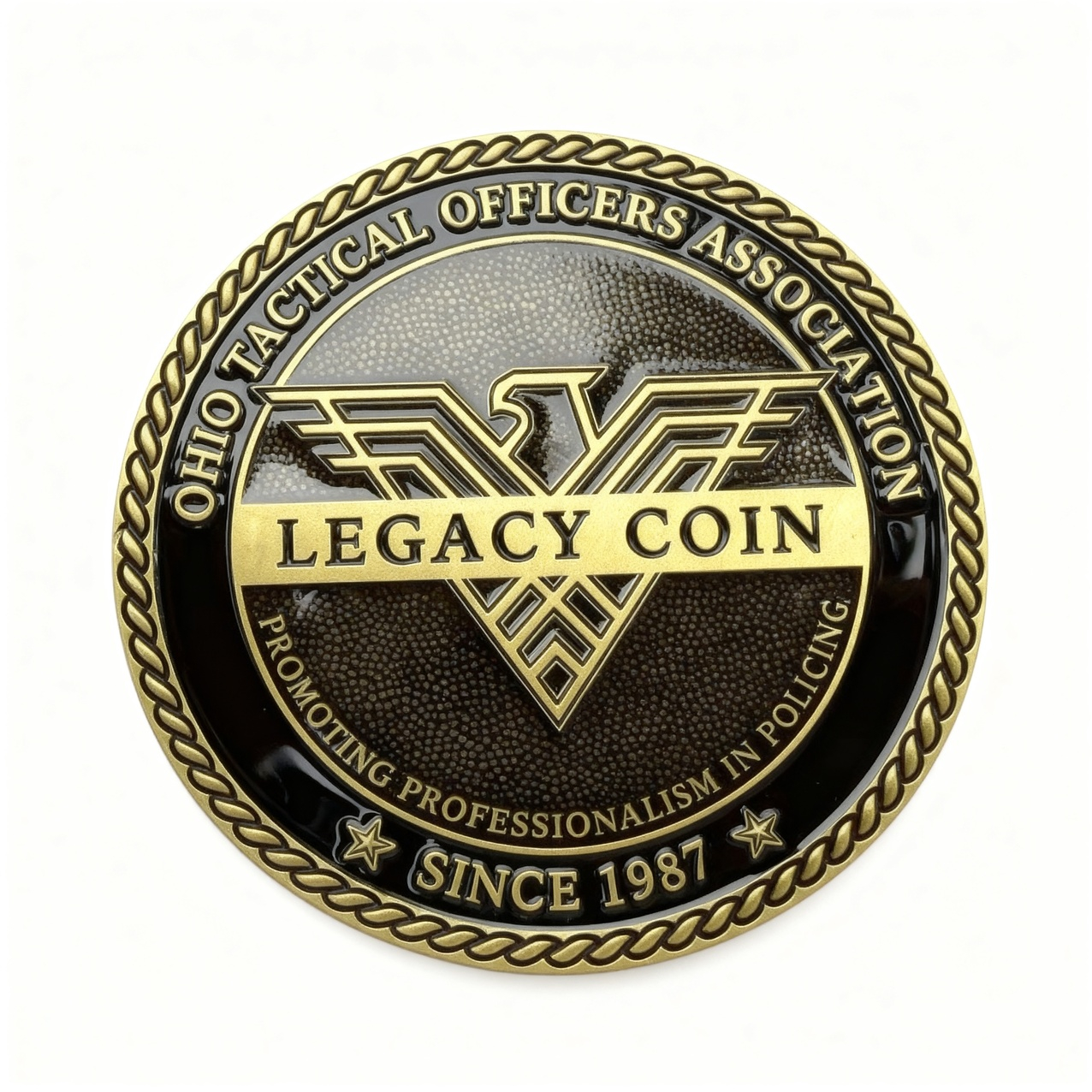 俄亥俄战术警官协会 “Legacy” 挑战币-5
